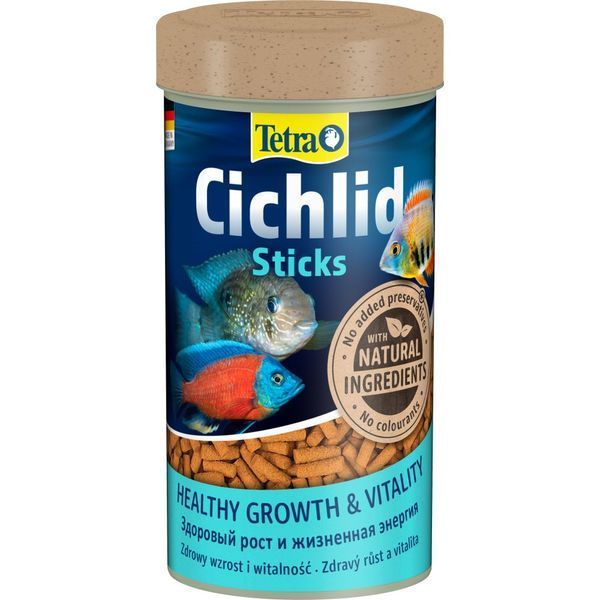 Корм Tetra Cichlid Sticks для рибок цихлід палички 250 мл/75 г 157170 фото